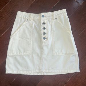NWOT Topshop denim skirt size 2